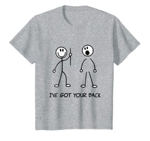 Load image into Gallery viewer, Funny shirts V-neck Tank top Hoodie sweatshirt usa uk au ca gifts for I&#39;ve Got Your Back Stick Figure Printed Unisex T-Shirt 1684212
