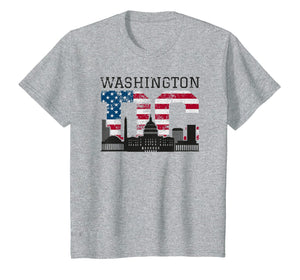 Funny shirts V-neck Tank top Hoodie sweatshirt usa uk au ca gifts for Washington DC Capitol Hill USA Flag Souvenir Shirt 1521085