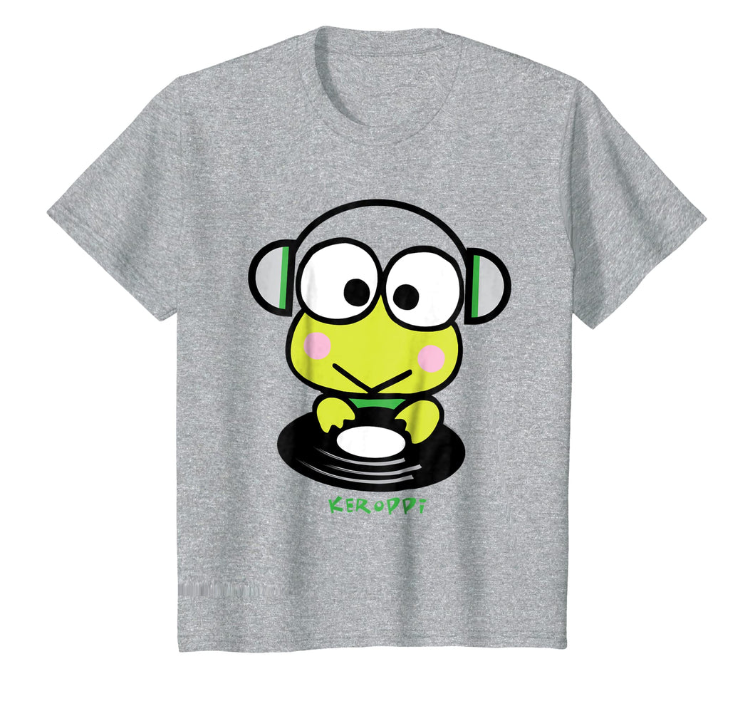 Funny shirts V-neck Tank top Hoodie sweatshirt usa uk au ca gifts for Keroppi DJ Record Spin Tee Shirt 378501