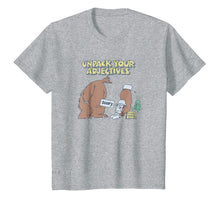 Load image into Gallery viewer, Funny shirts V-neck Tank top Hoodie sweatshirt usa uk au ca gifts for Schoolhouse Rock Adjectives Scary Bear T-shirt 1588657
