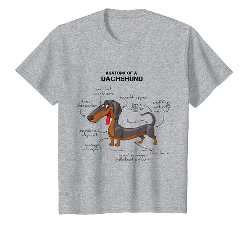 Funny shirts V-neck Tank top Hoodie sweatshirt usa uk au ca gifts for Anatomy Of A Dachshund - Funny Dog T-Shirt 1526461