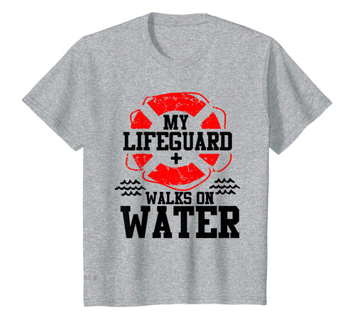 Funny shirts V-neck Tank top Hoodie sweatshirt usa uk au ca gifts for My Lifeguard Walks on Water Christian Christianity T Shirt 3812791