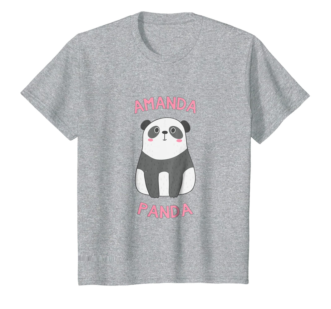 Funny shirts V-neck Tank top Hoodie sweatshirt usa uk au ca gifts for Amanda Panda Bear T-shirt Tee 2056722