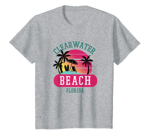 Funny shirts V-neck Tank top Hoodie sweatshirt usa uk au ca gifts for Retro Cool Clearwater Beach Original Florida Beaches Tshirt 2618583