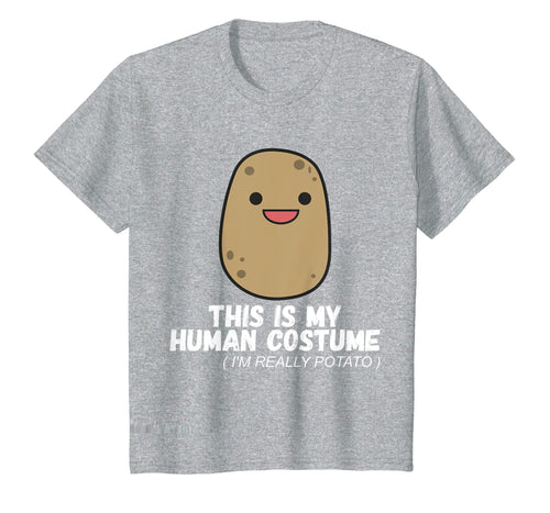 Funny shirts V-neck Tank top Hoodie sweatshirt usa uk au ca gifts for This Is My Human Costume Im Really A Potato Funny T-Shirt 1313337