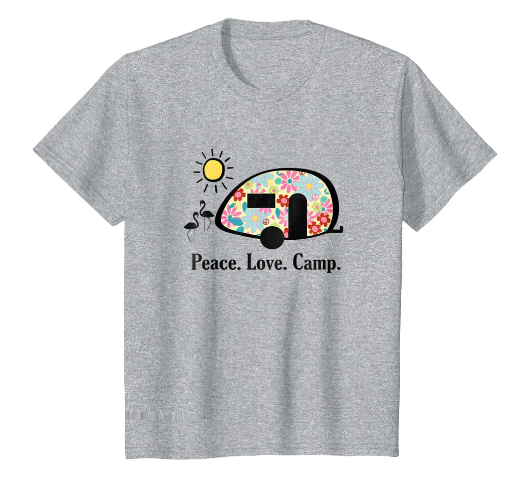 Camping Shirt, Peace. Love. Camp. T-Shirt, Gifts For Campers
