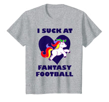 Load image into Gallery viewer, Funny shirts V-neck Tank top Hoodie sweatshirt usa uk au ca gifts for I Suck At Fantasy Football (Dark) 795435
