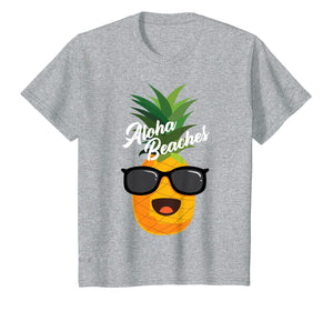 Funny shirts V-neck Tank top Hoodie sweatshirt usa uk au ca gifts for Aloha Beaches Shirt | Cute Hawaii Aloha Vacation Tshirt Gift 1728047