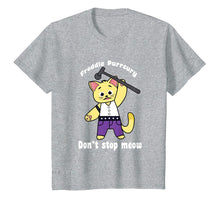 Load image into Gallery viewer, Funny shirts V-neck Tank top Hoodie sweatshirt usa uk au ca gifts for Freddie Purrcury Shirt Don&#39;t Stop Meow T-Shirt Funny Cat 2322860
