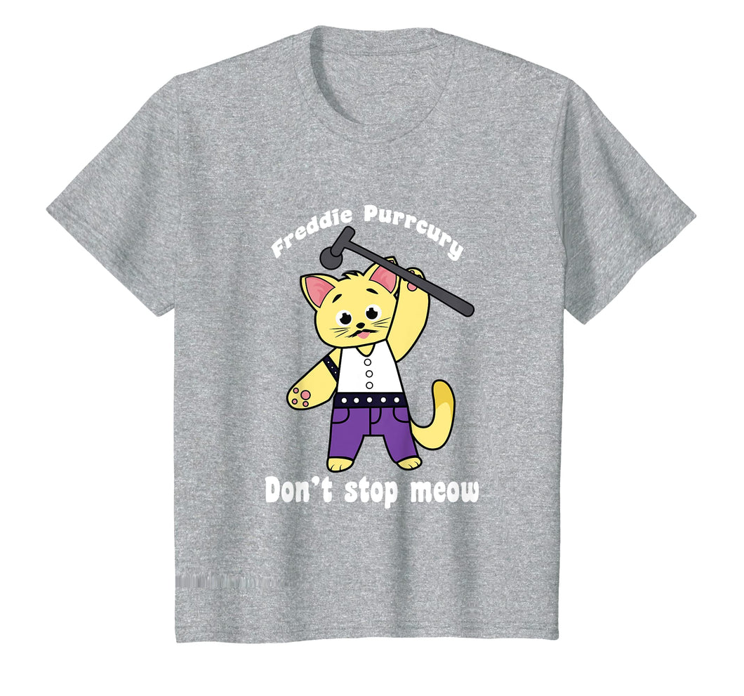 Funny shirts V-neck Tank top Hoodie sweatshirt usa uk au ca gifts for Freddie Purrcury Shirt Don't Stop Meow T-Shirt Funny Cat 2322860