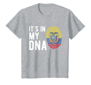 Funny shirts V-neck Tank top Hoodie sweatshirt usa uk au ca gifts for It's in my DNA Ecuador Flag Ecuadorian Gift T-Shirt 2284118