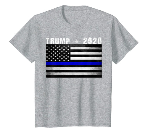 Funny shirts V-neck Tank top Hoodie sweatshirt usa uk au ca gifts for Thin Blue Line Trump 2020 T-shirt American Flag blue line 1367524