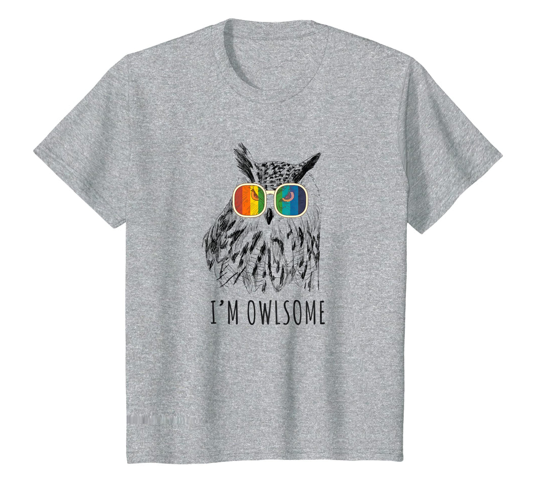 Funny shirts V-neck Tank top Hoodie sweatshirt usa uk au ca gifts for I'm Owlsome Cute Owl T-Shirt Women, Girls, Owl Lover Gifts 931947