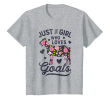 Load image into Gallery viewer, Funny shirts V-neck Tank top Hoodie sweatshirt usa uk au ca gifts for Just a Girl who Loves Goats T shirt Goat Farmer Farm Women 212002
