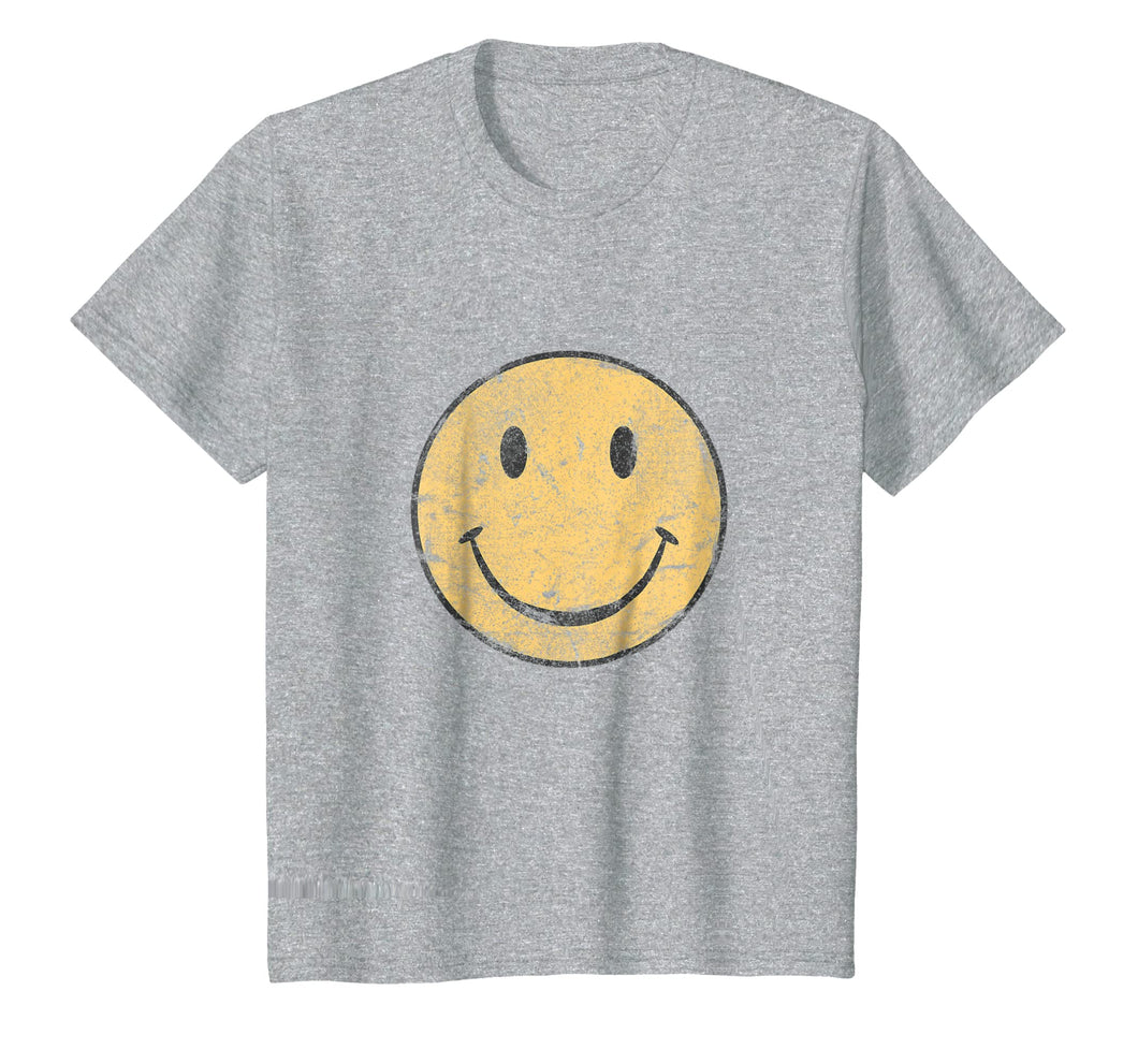 Vintage Smiley Face Shirt | 70'S Vibe Shirt | Yellow Smiley