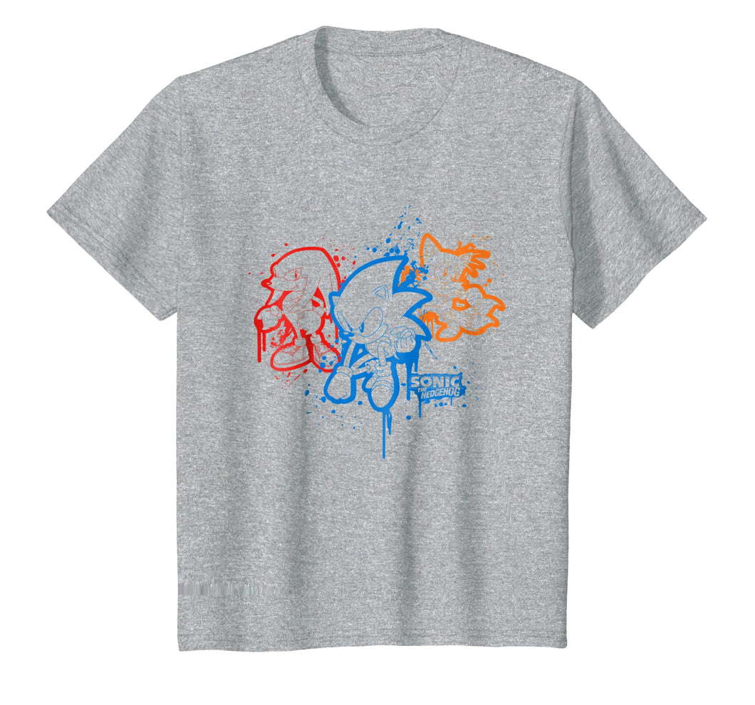 Sonic & Friends Spray Paint T-Shirt