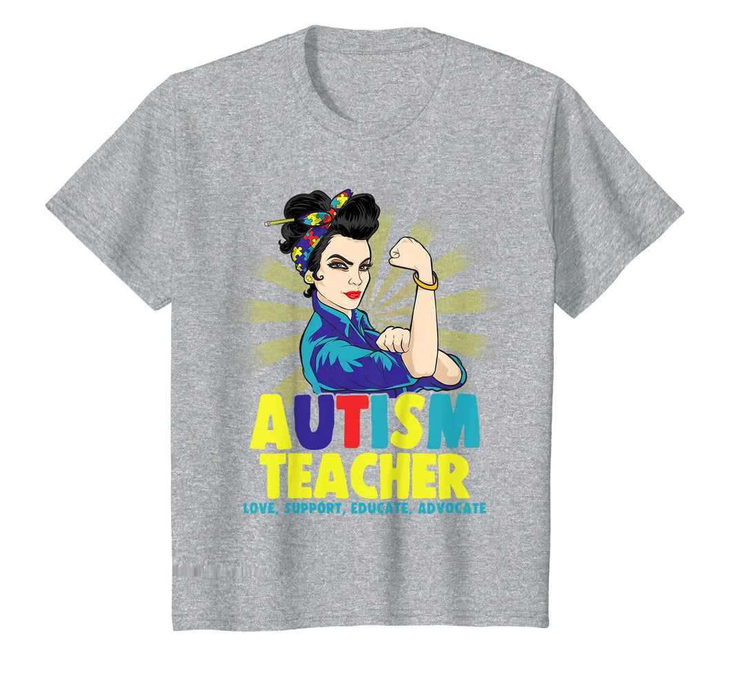 Funny shirts V-neck Tank top Hoodie sweatshirt usa uk au ca gifts for Autistic Autism Awareness Teacher Strong Shirts Women Shirt 1733878