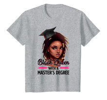 Load image into Gallery viewer, Funny shirts V-neck Tank top Hoodie sweatshirt usa uk au ca gifts for Black Queen Masters Degree Tshirt MSW MBA Graduation Gifts 843586
