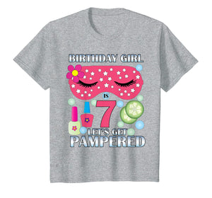 Funny shirts V-neck Tank top Hoodie sweatshirt usa uk au ca gifts for Spa Birthday Party Themed Birthday TShirt Girls Age 7 2228852
