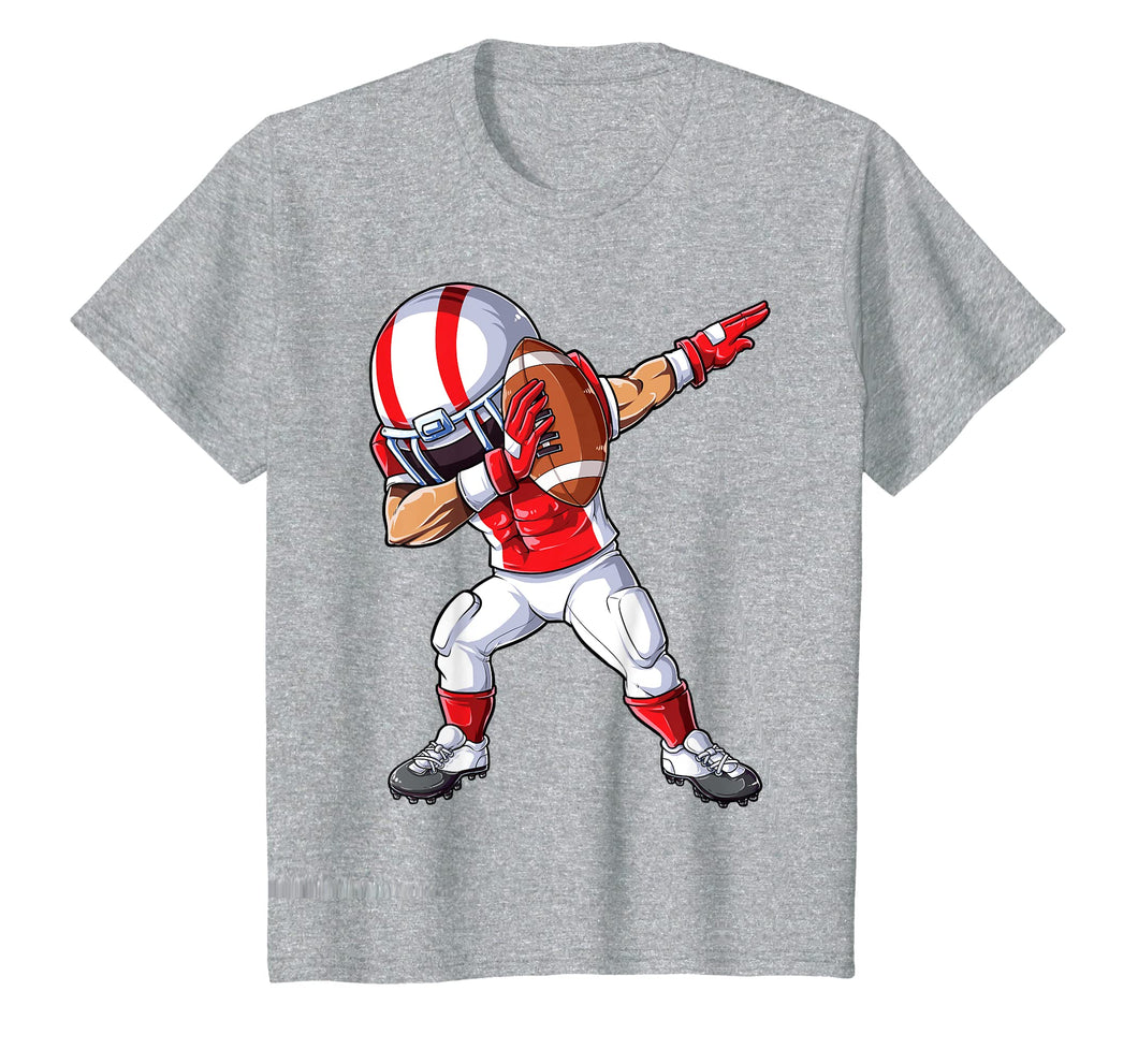 Dabbing Football T Shirt Kids Boys Men Dab Dance Funny Gifts