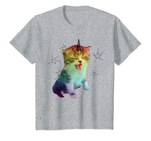 Funny shirts V-neck Tank top Hoodie sweatshirt usa uk au ca gifts for Unicorn Cat Caticorn Shirt Pink Rainbow Pride Purr Shirt 1311166