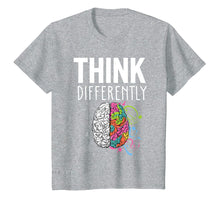 Load image into Gallery viewer, Funny shirts V-neck Tank top Hoodie sweatshirt usa uk au ca gifts for Neurodiversity Shirt Colorful Brain Think Differently Gift 2681692
