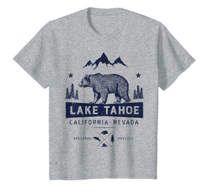 Funny shirts V-neck Tank top Hoodie sweatshirt usa uk au ca gifts for Lake Tahoe T Shirt California Nevada Vintage Bear Men Women 1158709