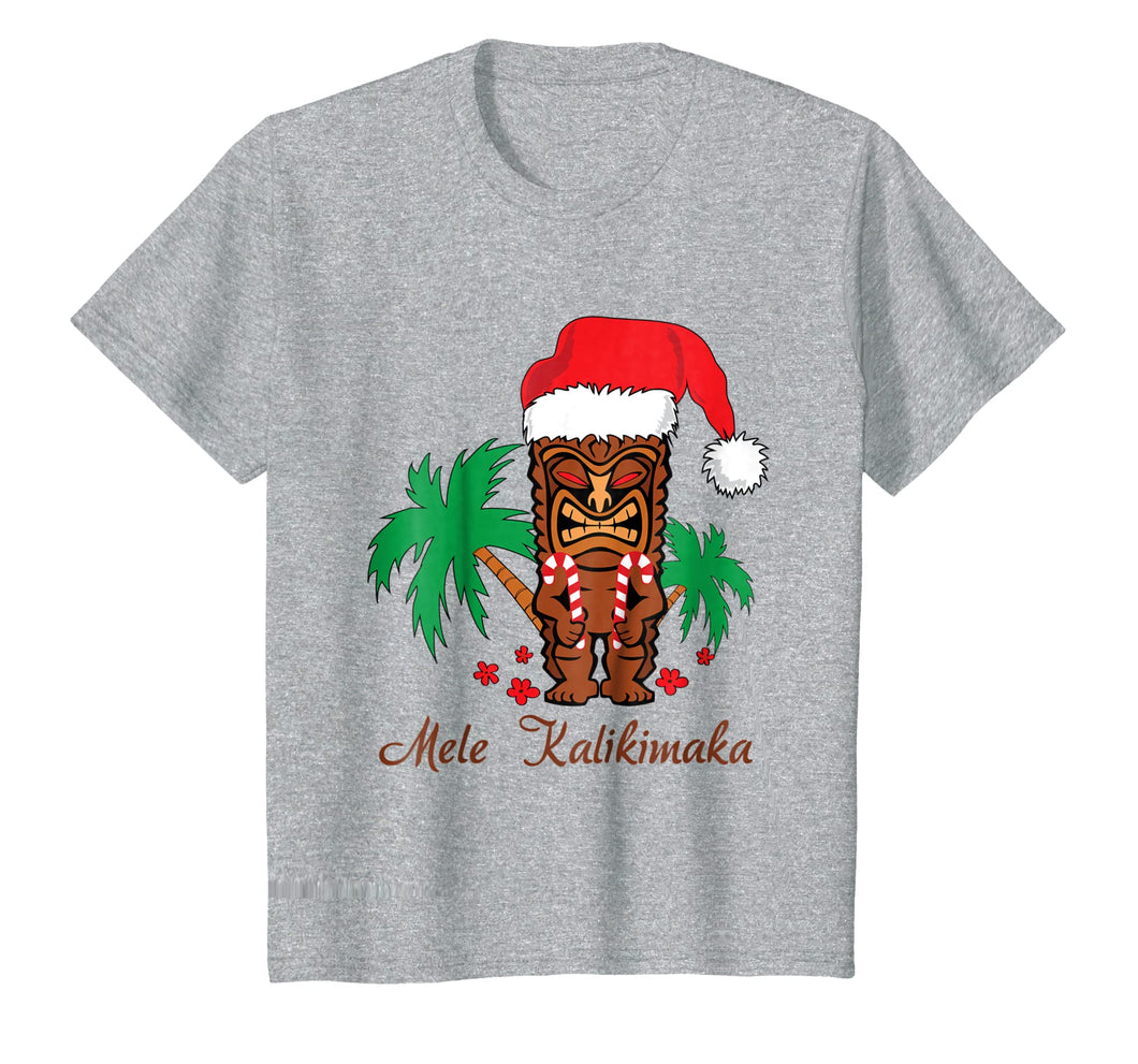 Funny shirts V-neck Tank top Hoodie sweatshirt usa uk au ca gifts for Mele Kalikimaka Merry Christmas Hawaiian Tiki T-Shirt 1620673