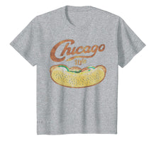 Load image into Gallery viewer, Funny shirts V-neck Tank top Hoodie sweatshirt usa uk au ca gifts for Chicago Style Hot Dog Distressed T-Shirt 754556

