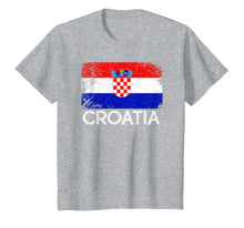 Load image into Gallery viewer, Funny shirts V-neck Tank top Hoodie sweatshirt usa uk au ca gifts for Croatian Flag T-Shirt | Vintage Made In Croatia Gift 1283452
