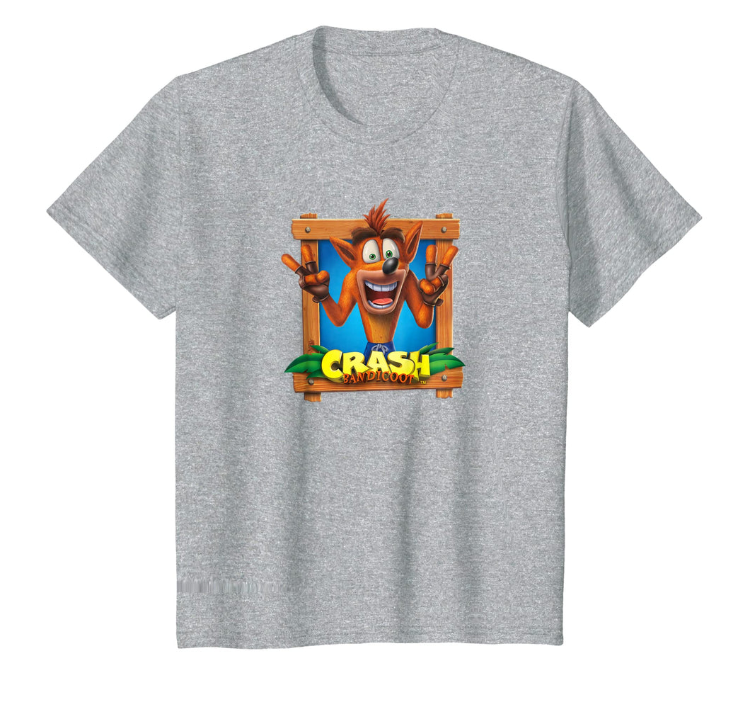 Funny shirts V-neck Tank top Hoodie sweatshirt usa uk au ca gifts for Crash Bandicoot - Peace Sign T-Shirt 1610584