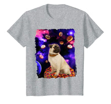 Load image into Gallery viewer, Funny shirts V-neck Tank top Hoodie sweatshirt usa uk au ca gifts for Adorable Pug in Outer Space with Doughnuts Men Girl T-Shirt 2755445
