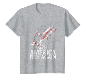 Funny shirts V-neck Tank top Hoodie sweatshirt usa uk au ca gifts for MAKE AMERICA FISH AGAIN funny American pride t-shirt gift 1980284