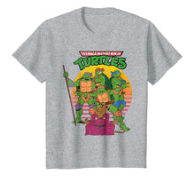 Load image into Gallery viewer, Teenage Mutant Ninja Turtles Retro Sun Group Tee-Shirt
