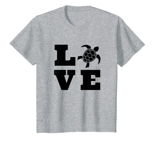 Turtle Lover Gifts Black Love Spelled With A Turtle Graphic T-Shirt-3213981