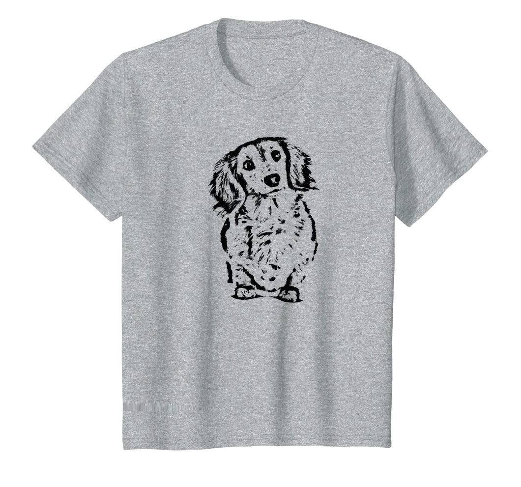 Funny shirts V-neck Tank top Hoodie sweatshirt usa uk au ca gifts for Long Hair Dachshund Cute Wiener Lovers Gifts Dog Mom Black T-Shirt 313988