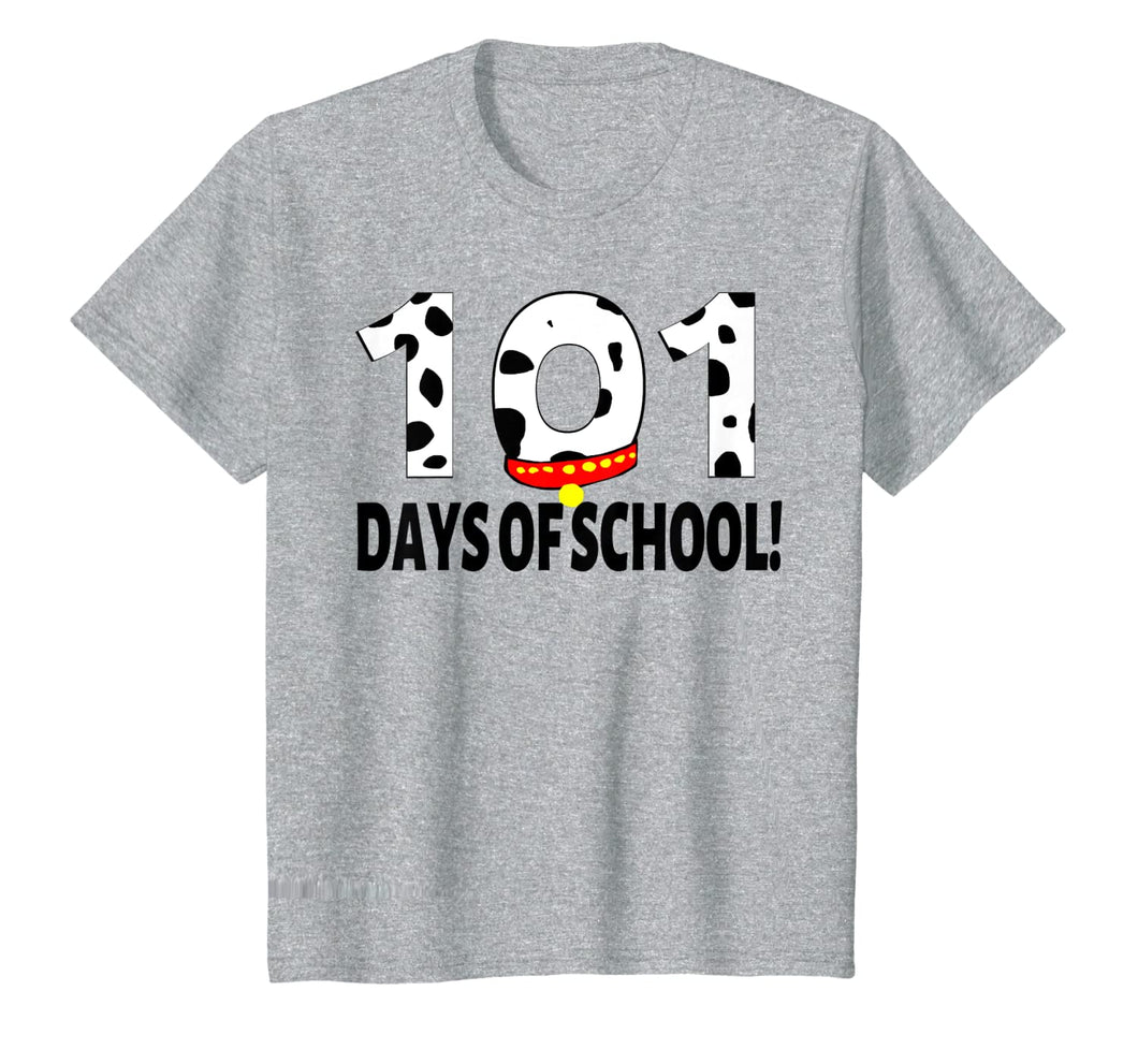 101 Days of School Dalmatian Dog T-Shirt-869203