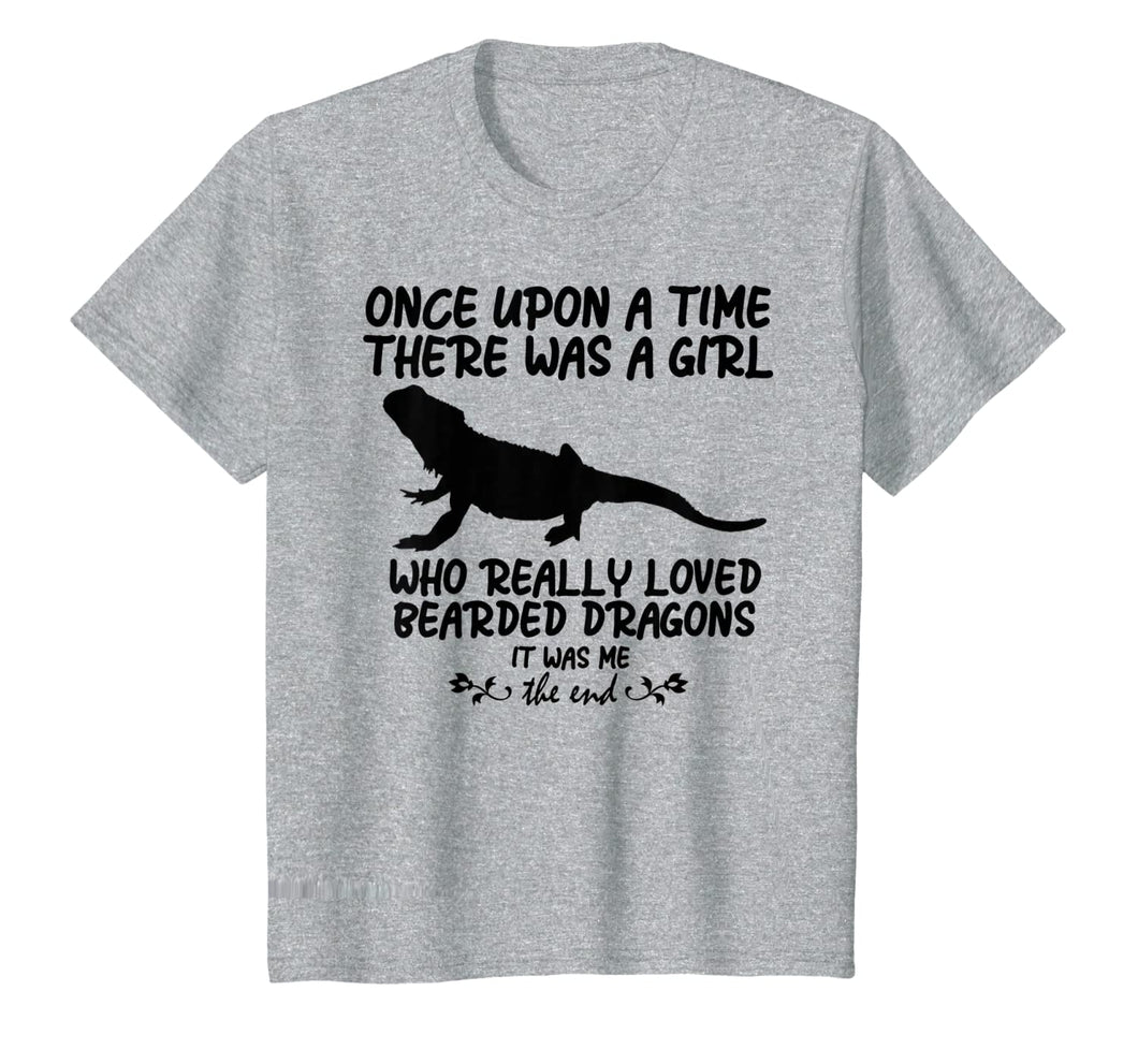There Was A Girl Who Really Loved Bearded Dragons T-Shirt-4067431