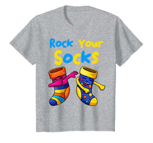 Load image into Gallery viewer, Rock Your Socks Down Syndrome Day Awareness for Boys Girls T-Shirt-155736
