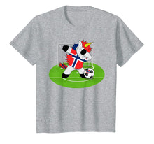 Load image into Gallery viewer, Dabbing Soccer Unicorn Norway Norwegians Football T-Shirt-4000034
