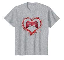Load image into Gallery viewer, Gamer Heart Valentines Day Video Games Boys Kids Teens Gift T-Shirt-2406771
