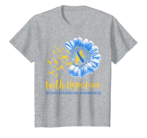 Faith Hope Love Tshirt Down syndrome Awareness Gifts TShirt827270