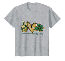 Load image into Gallery viewer, Peace Love Patty's Day - Perfect Gift Patrick's Day T-Shirt-2279981
