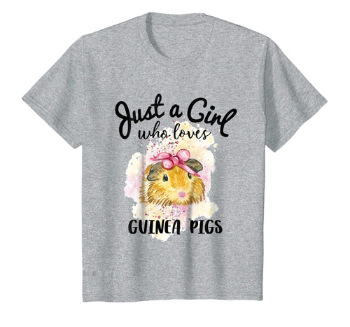 Just A Girl Who Loves Guinea Pigs Shirt Animal Lover Gift-201171