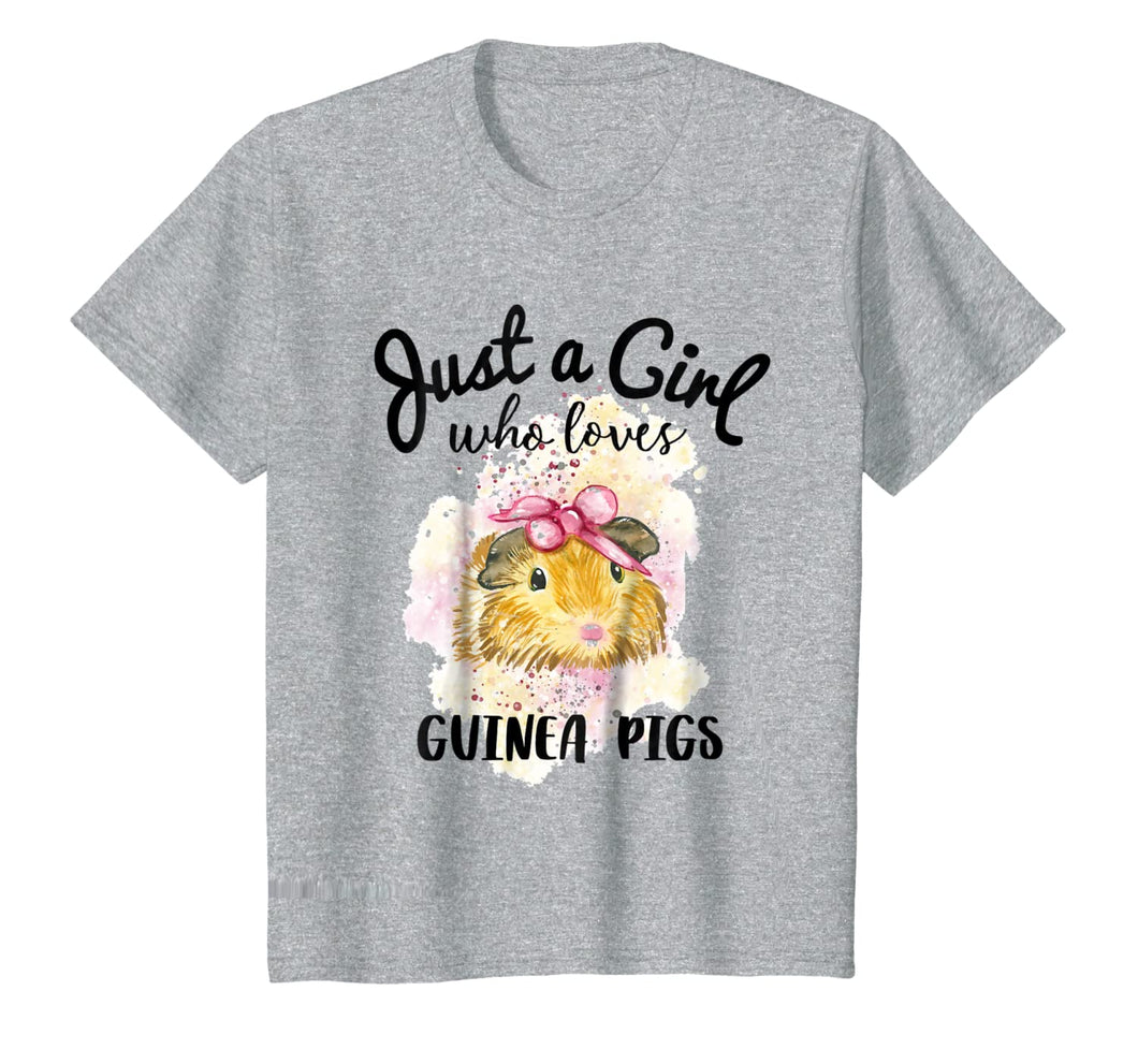 Just A Girl Who Loves Guinea Pigs Shirt Animal Lover Gift-201171