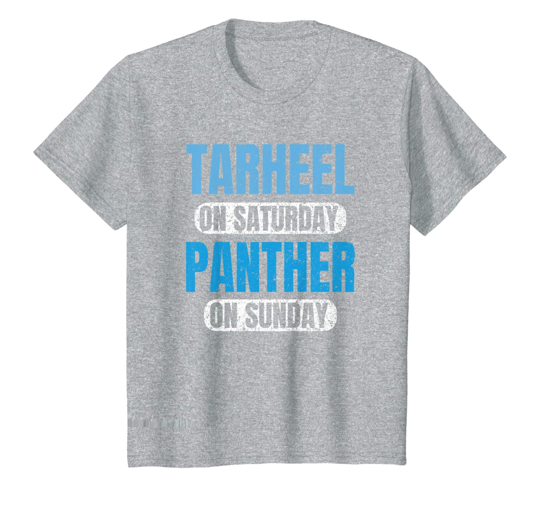 Tarheel on Saturday Panther on Sunday Carolina Gifts Funny T-Shirt-387622