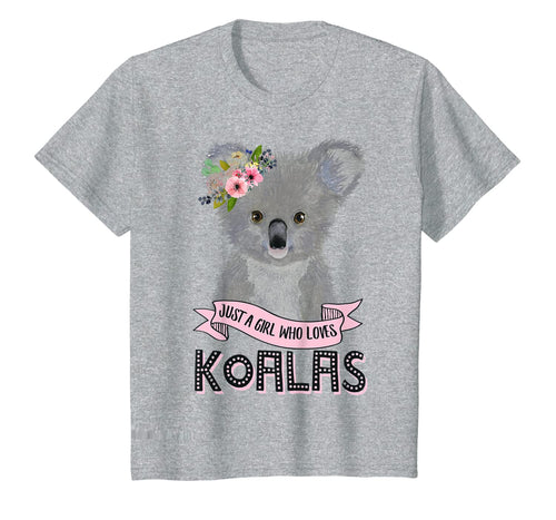 Just A Girl Who Loves Koalas Koala Bear T-Shirt-240525