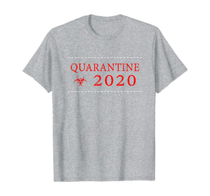 Quarantine 2020 Biohazard Community Awareness Distressed T-Shirt46772
