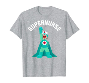 SUPERNURSE MS Medical Surgical Nurses Superhero Nursing Gift T-Shirt