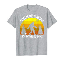 Load image into Gallery viewer, BigFoot Sasquatch Conspiracy Social Distance Champion Gift TShirt267798
